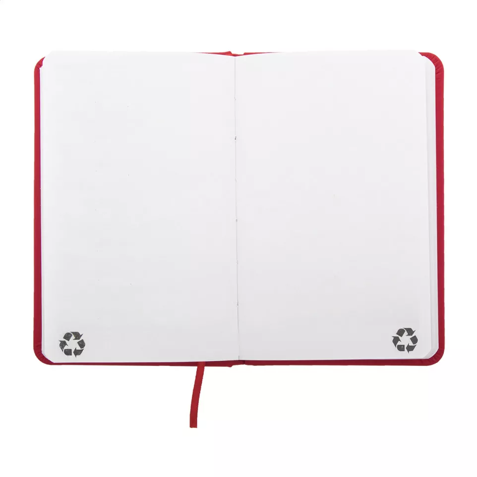 Repuk Blank A6 rood  notitieboek RPU 