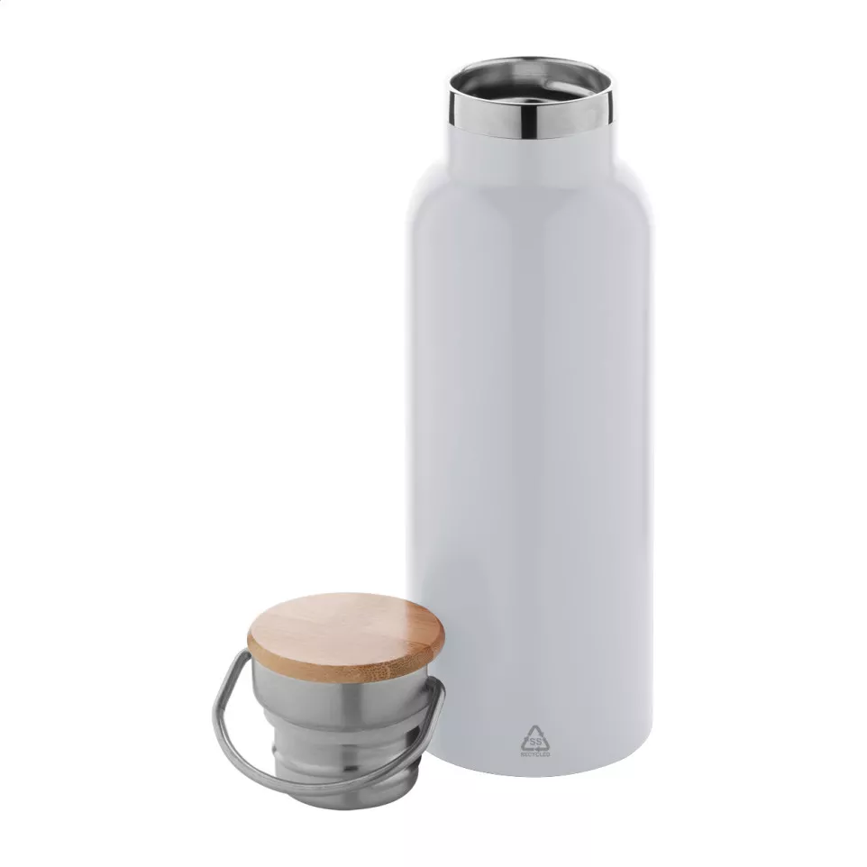 Renaslu white  insulated bottle 