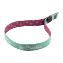 SuboWrist RPET noir blanc bracelet festival personnalisable 