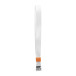 SuboWrist RPET orange white custom festival bracelet 