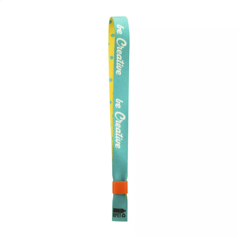 SuboWrist RPET orange blanc bracelet...