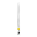 SuboWrist RPET jaune blanc bracelet festival personnalisable 