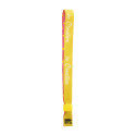 SuboWrist RPET jaune blanc bracelet festival personnalisable 