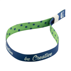 SuboWrist RPET white  custom festival bracelet 