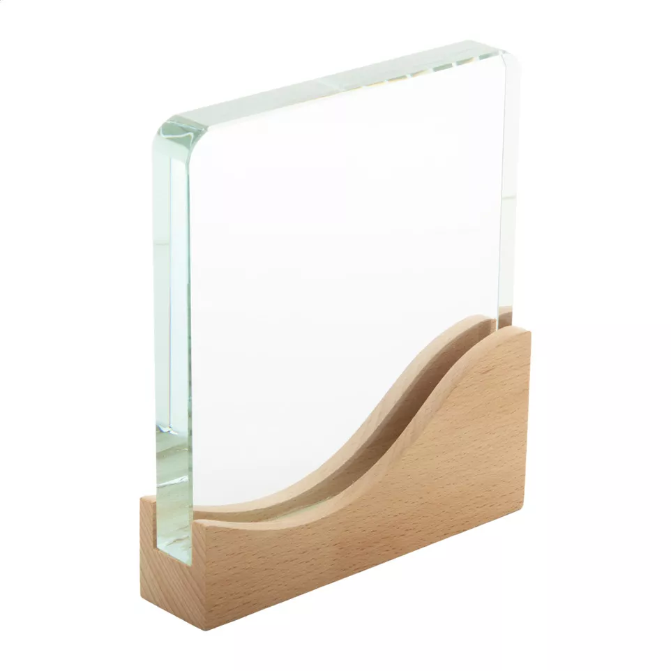 Wavofi natural transparent trophy 