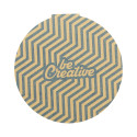 CreaStick Circle Eco naturelle  bloc-notes autocollant personnalisé 