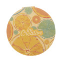 CreaStick Circle Eco natuurlijk  custom made notitieblok 