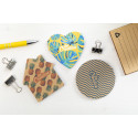 CreaStick Circle Eco naturelle  bloc-notes autocollant personnalisé 