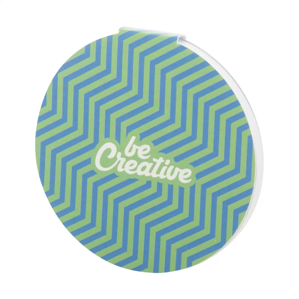 CreaStick Circle white  custom sticky...