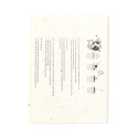 Semilla white  seed paper sticky notepad 