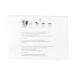 Semilla white  seed paper sticky notepad 