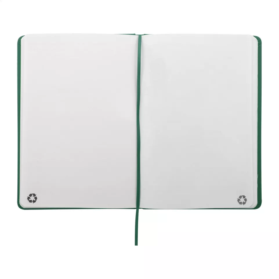 Repuk Blank A5 groen  notitieboek RPU 