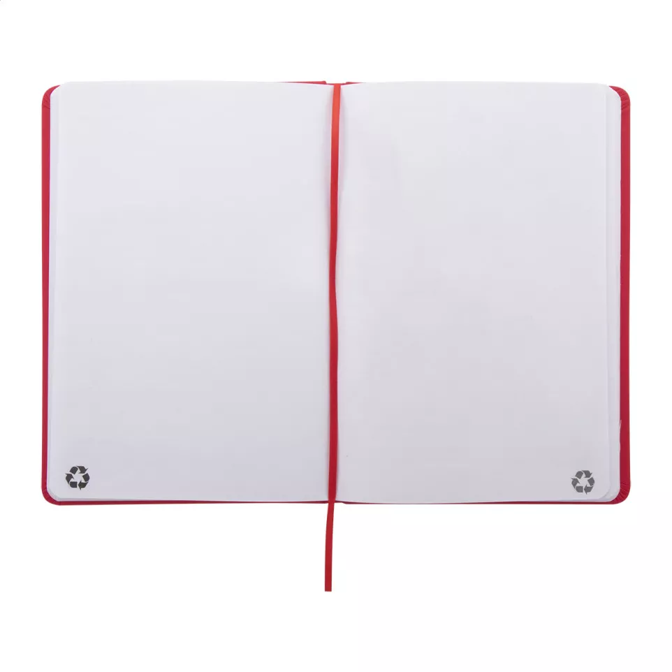 Repuk Blank A5 rood  notitieboek RPU 