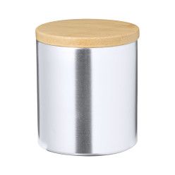 Vanulla silver  candle 