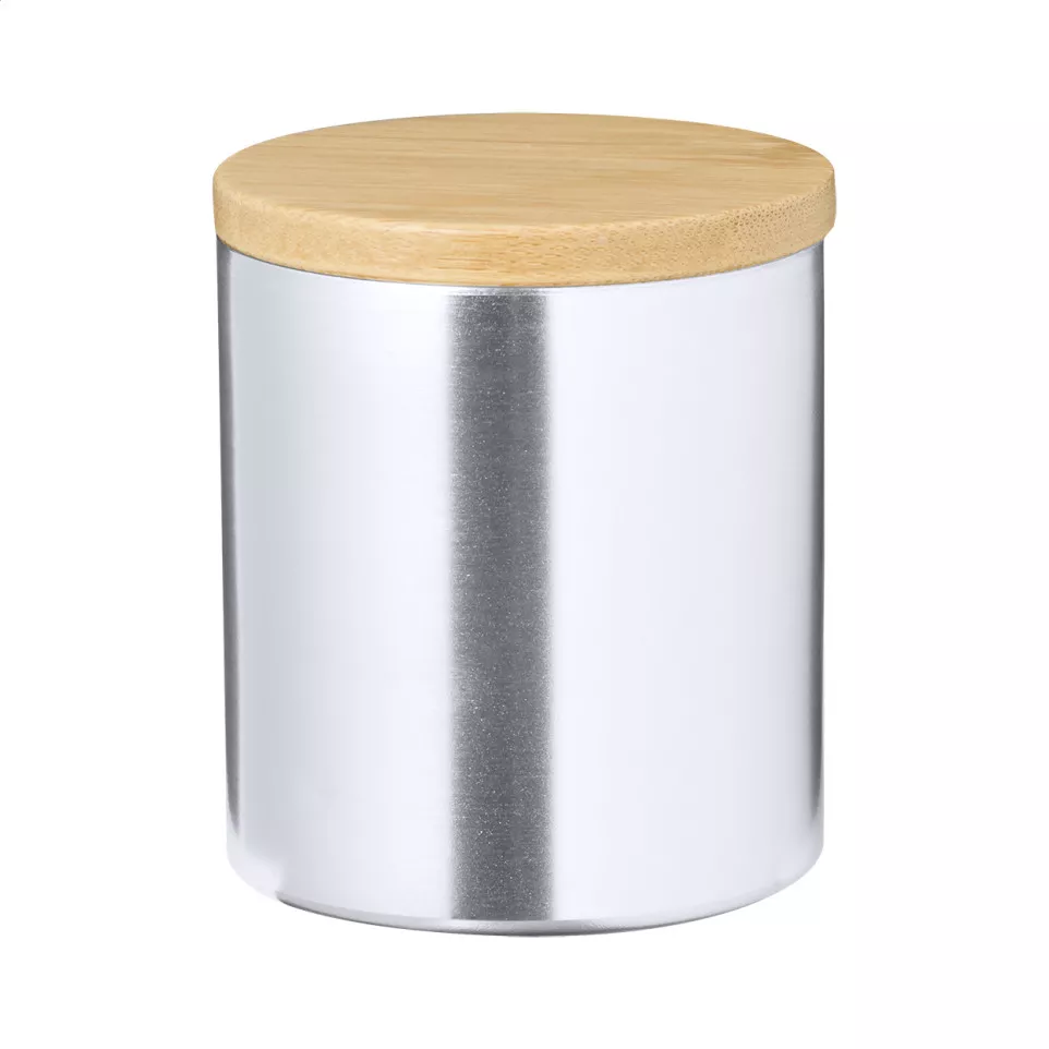 Vanulla zilver  Kaars 