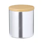 Vanulla silver  candle 