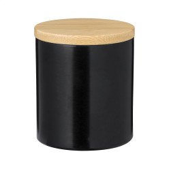 Vanulla black  candle 
