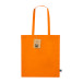 Trap oranje  Fairtrade boodschappentas 
