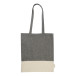 Konti zwart  katoenen shopper 