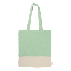 Konti green  cotton shopping bag 