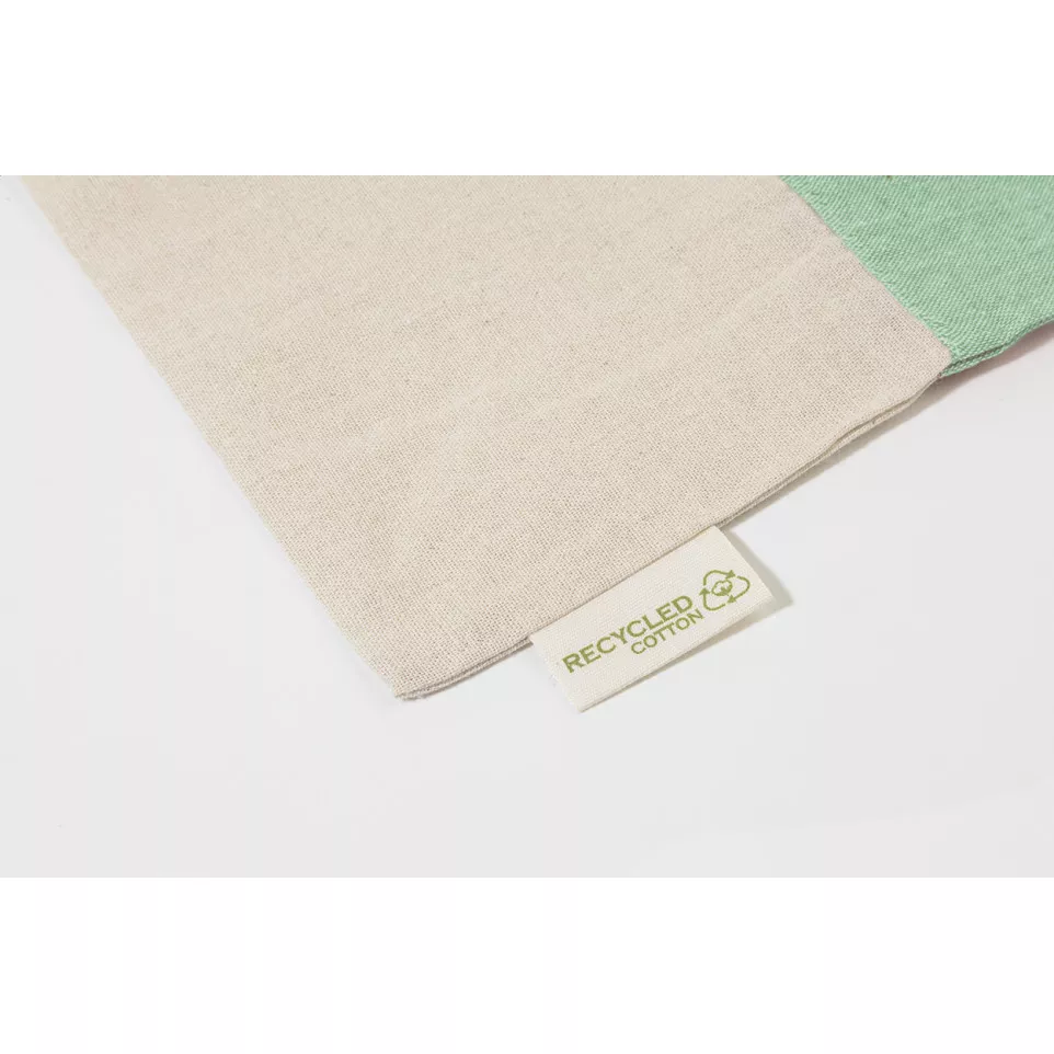 Konti green  cotton shopping bag 