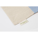 Konti blauw  katoenen shopper 