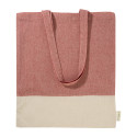 Konti red  cotton shopping bag 