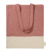 Konti red  cotton shopping bag 