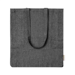 Recote Plus black  cotton shopping bag 