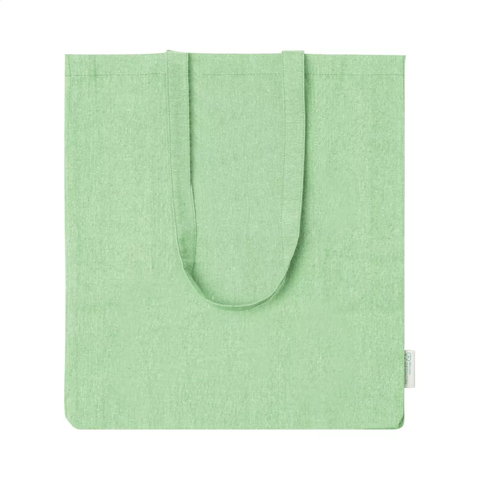 Recote Plus green  cotton shopping bag 