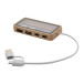 SeeHub naturelle transparent Hub USB transparent 