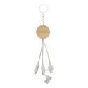 Mugory naturelle  porte-clés chargeur USB 