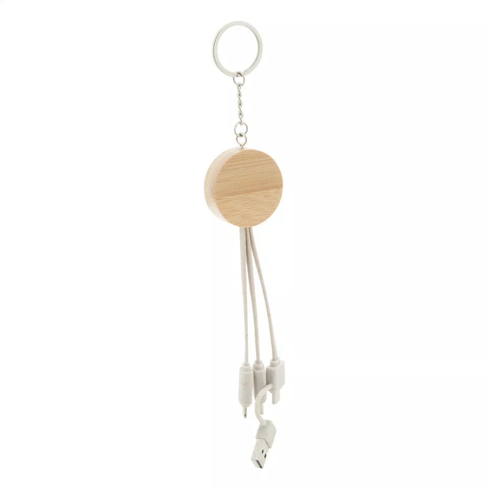 Mugory natural  keyring USB charger...