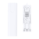 Complix wit  USB-oplaadkabel set 