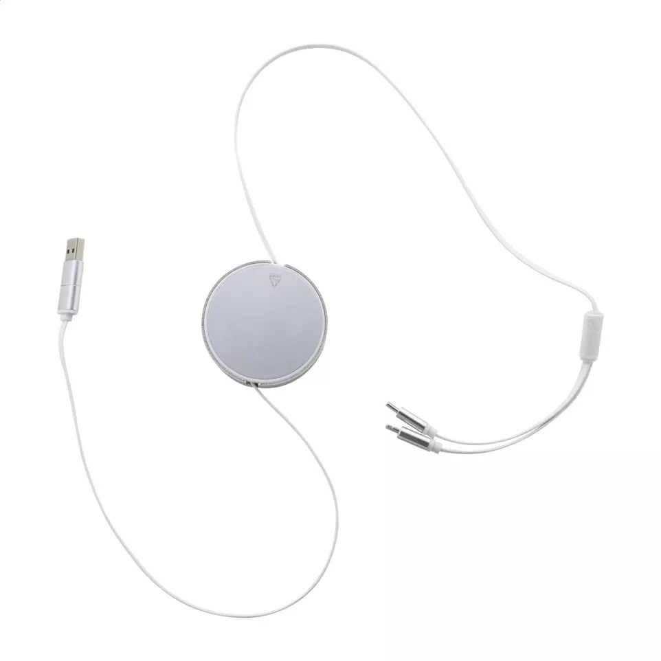 Ralospic silver  USB charger cable 