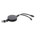 Ralospic noir  Câble chargeur USB 