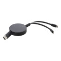 Ralospic black  USB charger cable 