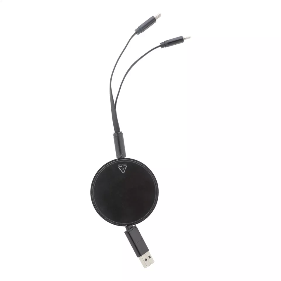 Ralospic zwart  USB-oplaadkabel 