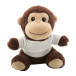 Rehowl brown  RPET plush monkey 