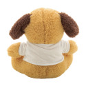 Rebark marron  peluche RPET, chien 