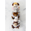 Rebark marron  peluche RPET, chien 
