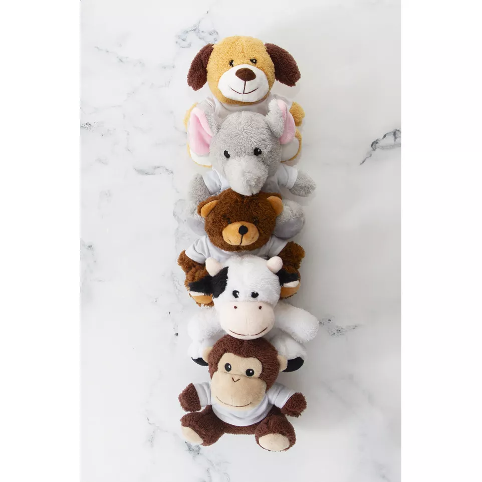 Rebark marron  peluche RPET, chien 