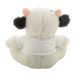 Remoo blanc  peluche RPET, vache 