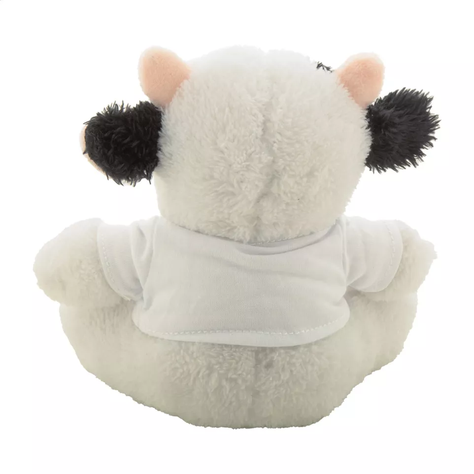 Remoo blanc  peluche RPET, vache 