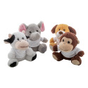Remoo blanc  peluche RPET, vache 