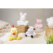 Remoo blanc  peluche RPET, vache 