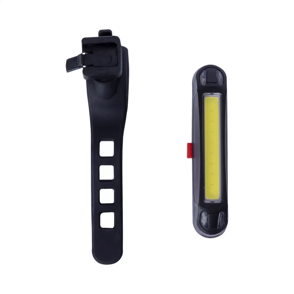 Bicox noir  lampe à vélo rechargeable 