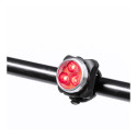 Bilux black  rechargeable bicycle light set 