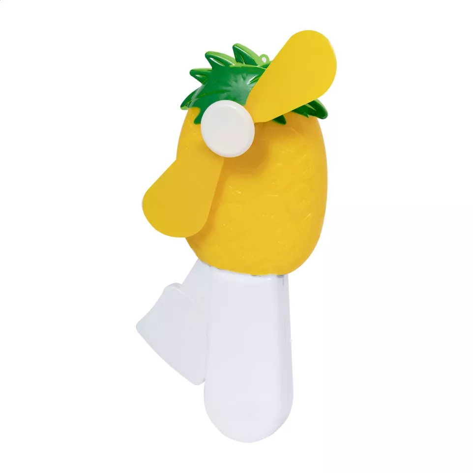 Amalfi multicolour  hand fan, pineapple 