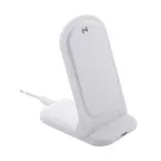 Rewolt wit  RABS draadloze oplader mobiele houder 